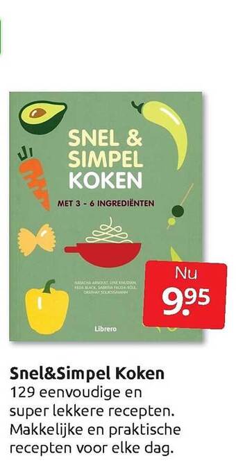 Boekenvoordeel Snel&simpel koken aanbieding