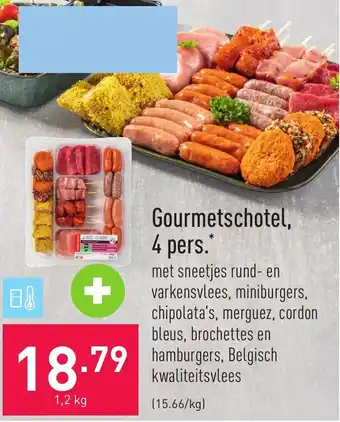 ALDI Gourmetschotel, 4 pers aanbieding