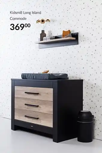BabyPark Kidsmill long lsland commode aanbieding