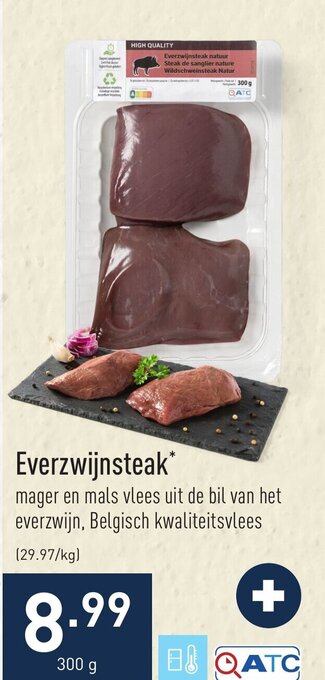 Everzwijnsteak 300g