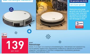 ALDI Medion robotstofzuiger aanbieding
