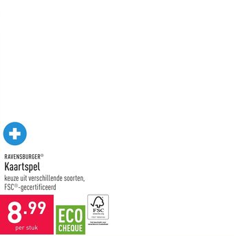 ALDI Ravensburger kaartspel aanbieding