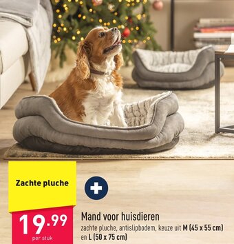 ALDI Mand voor huisdieren aanbieding