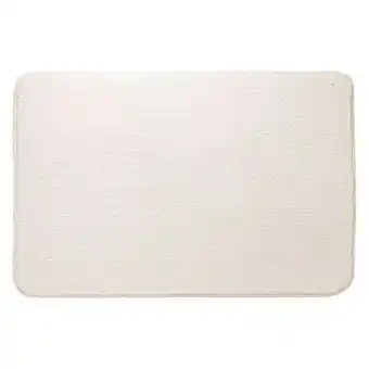 Leen Bakker Sealskin badmat angora - polyester - ivoor - 60x90 cm - Leen Bakker aanbieding