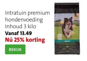 Intratuin Intratuin premium hondenvoeding aanbieding
