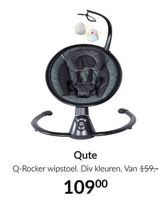 BabyPark Qute q-rocker wipstoel aanbieding