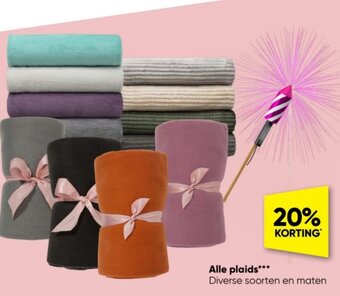 Big Bazar Alle plaids aanbieding