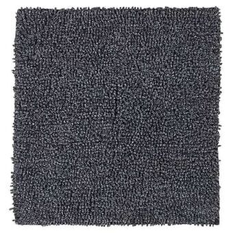 Leen Bakker Sealskin badmat misto - zwart - 60x60 cm - Leen Bakker aanbieding