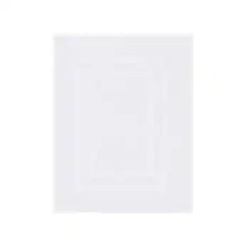 Leen Bakker Kleine wolke badmat plaza - wit - 60x80 cm - Leen Bakker aanbieding