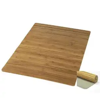 Kleine wolke badmat bambus - bruin - 60x115 cm - Leen Bakker