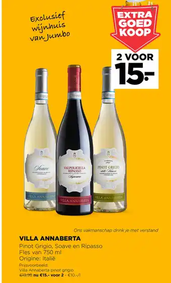 Villa Annaberta fles 750 ml