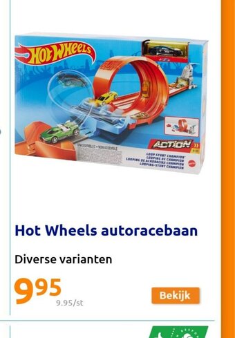 Action Hot Wheels autoracebaan aanbieding