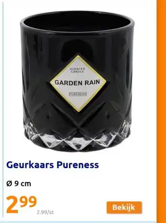 Geurkaars Pureness 9 cm