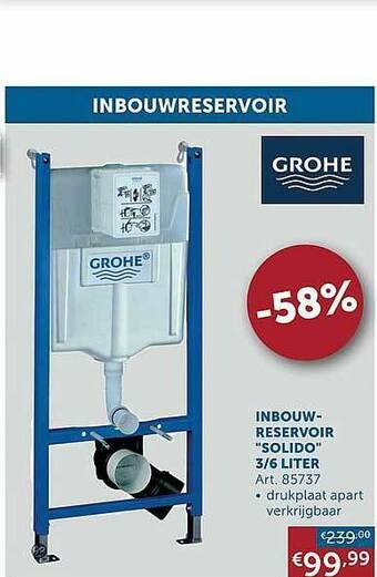 Inbouwreservoir Grohe
