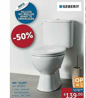 Zelfbouwmarkt Wc aanbieding