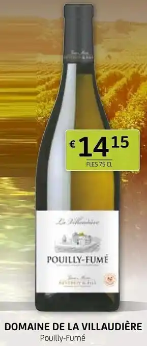 BelBev Domaine de la villaudière pouilly-fumé aanbieding