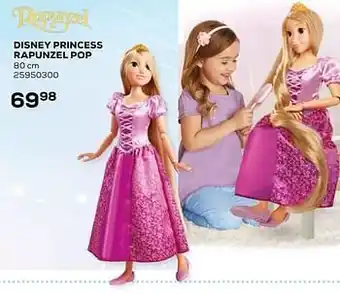 Supra Bazar Disney princess rapunzel pop 80cm aanbieding