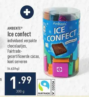 ALDI Ambiente ice confect aanbieding
