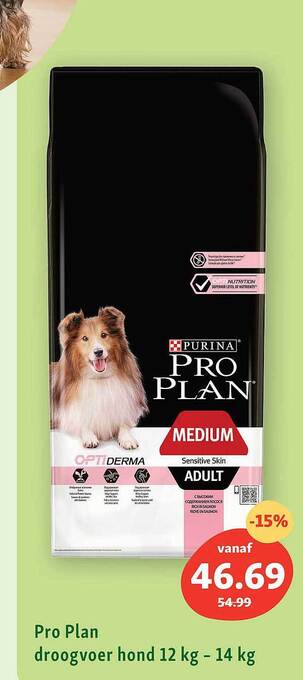 Maxi Zoo Pro plan droogvoer hond aanbieding