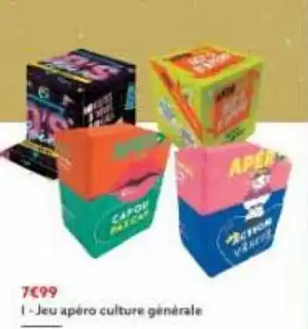 Jeu apéro culture générale