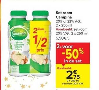 Carrefour Set room campina aanbieding