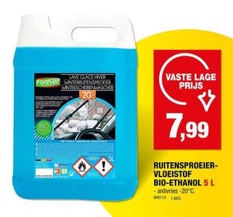 Hubo Ruitensproeiervloeistof bioethanol aanbieding