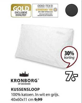Jysk Kussensloop aanbieding