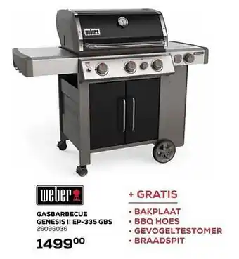 Gasbbq genesis ii ep-335 gbs