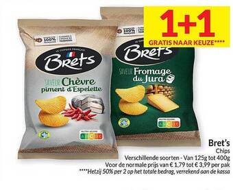 Intermarché Bret's chips aanbieding
