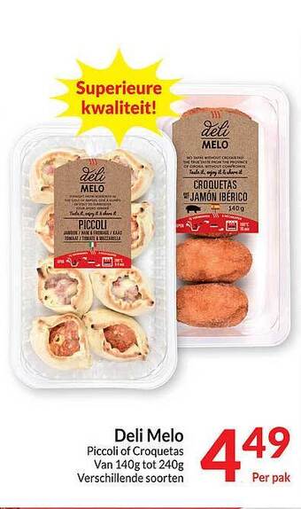 Intermarché Deli melo piccoli of croquetas aanbieding