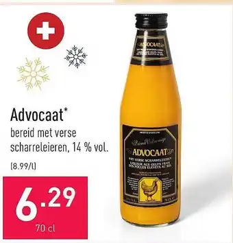 ALDI Advocaat bereid met verse scharreleieren aanbieding
