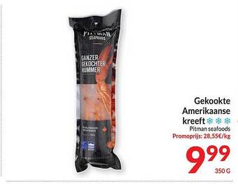Intermarché Gekookte amerikaanse kreeft aanbieding