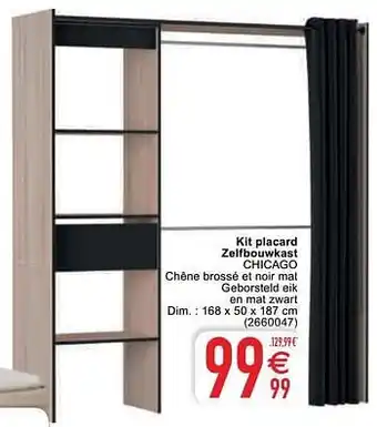 Cora Kit placard zelfbouwkast chicago aanbieding