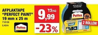 Hubo Afplaktape perfect paint aanbieding