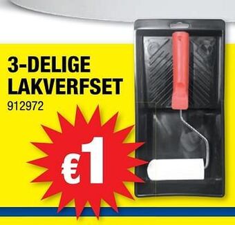 Hubo 3-delige lakverfset aanbieding