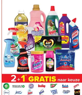 Carrefour 2+1 GRATIS naar keuze aanbieding