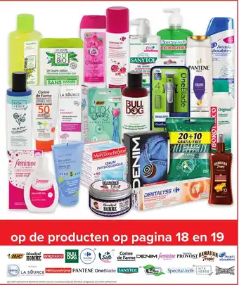 Op de producten op pagina 18 en 19