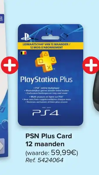 Carrefour PSN Plus Card aanbieding