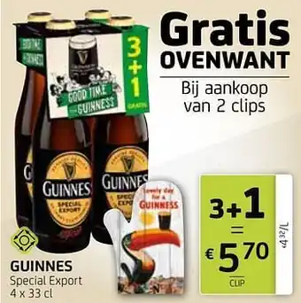 Guinnes special export