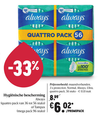 Delhaize Hygiënische bescherming aanbieding