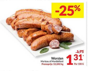 Intermarché Worsten aanbieding