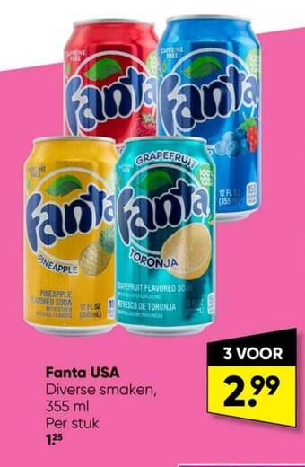 Big Bazar Fanta usa aanbieding