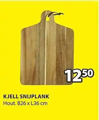 Jysk Kjell snijplank aanbieding