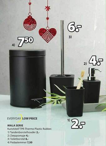 Jysk Mala serie aanbieding