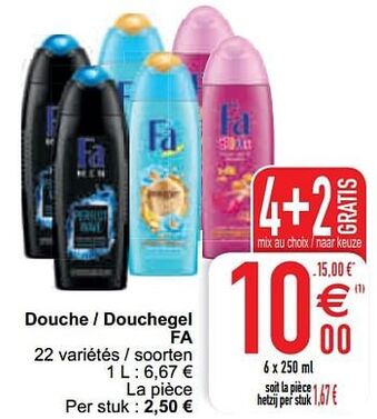 Cora Douche - douchegel fa aanbieding