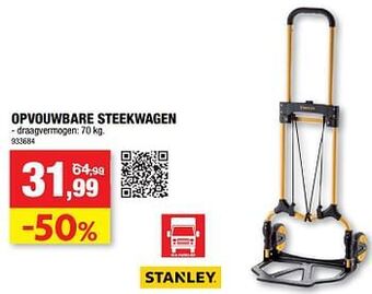 Hubo Opvouwbare steekwagen aanbieding