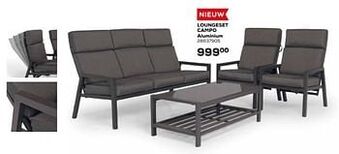Supra Bazar Loungeset campo aanbieding