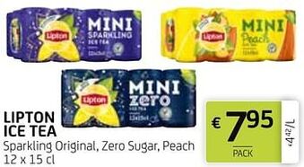 BelBev Lipton ice tea aanbieding