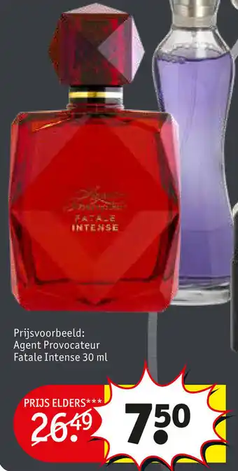 Kruidvat Agent provocateur fatale intense 30 ml aanbieding