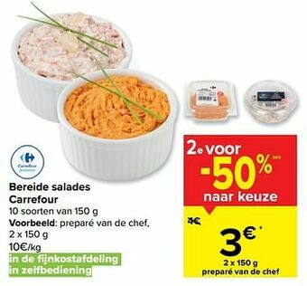Preparé van de chef